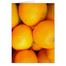 oranges greeting cards