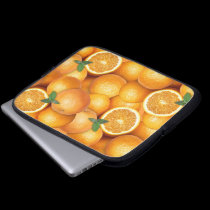 Oranges laptop sleeves