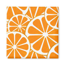 oranges. magnets