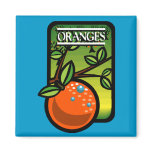 Oranges Refrigerator Magnet