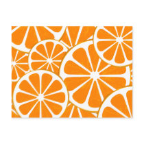 oranges. postcards