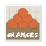 Oranges Series 1 Square Magnet