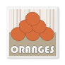 Oranges Series 3 Square Magnet