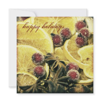 Oranges & Spices · Christmas Card invitations by SabineStGreetings Oranges & Spices · Christmas Card invitations