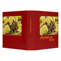 Oranges & Spices · Christmas Recipes Binder by SabineStGreetings Oranges & Spices · Christmas Recipes Binder