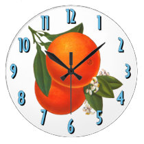 Oranges Vintage Crate Art Kitchen Clock wall clocks
