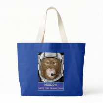 Orangutan Astronaut Mission Tote Bag
