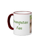 Orangutan Baby in Borneo Coffee Mug