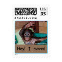 Orangutan Change of Address postage postage