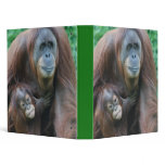Orangutan Family Binder