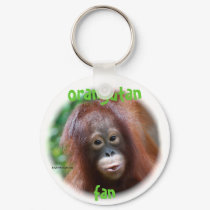 Orangutan Fan keychains by Rebecca_Reeder Orangutan Fan keychains