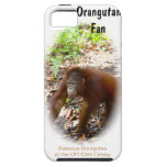 Orangutan Fan - orphan Rebecca iPhone 5 Case