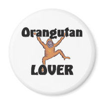 Orangutan Lover magnets