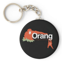 Orangutan Outreach keychain