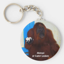 Orangutan Super Model Keychain