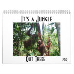Orangutans in Indonesia Calendars