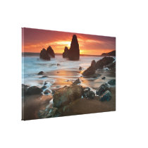 Orangy Goodness, Rodeo Beach Stretched Canvas Prints