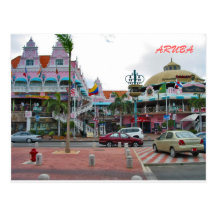 Oranjestad Aruba Postcard