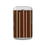 Orate Stripes in Maroon White and Gold Blackberry Cases