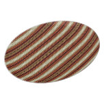 Orate Stripes in Maroon White and Gold Plates