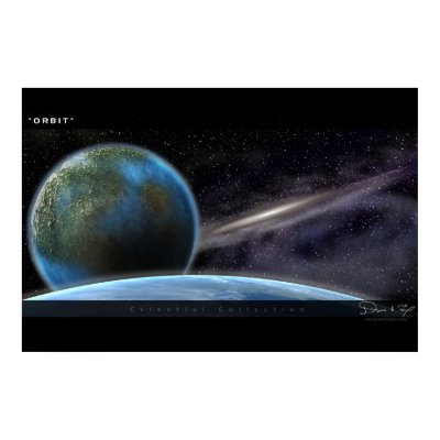 Orbit Poster by raydred
