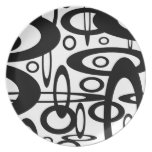 Orbital Designer Abstract Dinnerware - Plate
