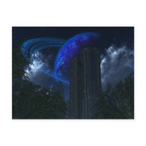 Orbital Ecstasy Postcard