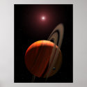 Orbiting a Red Dwarf Star posters