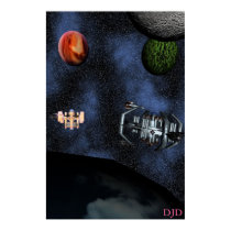 Orbiting Around The Planet posters