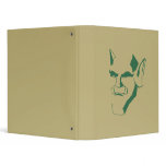 orc creature cranky face customizable binders