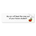 Orc Smash bumper stickers
