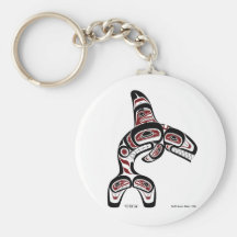 Orca by Todd Baker Key Chains