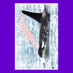 Orca Christmas Winter Wonderland Holiday stationery