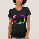 Orca Circle on Black T shirt t-shirts