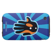 Orca Cute Killer Whale Dolphin Tough iPhone 3 Cover