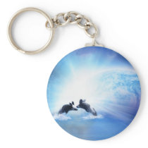 Orca Dance Keychain