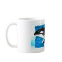 Orca FROLIC WITH ME mugs by MartinArtStudio Orca FROLIC WITH ME mugs