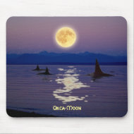 ORCA KILLER WHALE Fantasy Mousepad mousepad