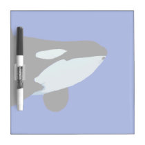 orca killer whale underwater graphic dry erase boards