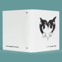 Orca Love Notebook binders