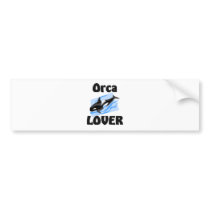 Orca Lover bumper stickers