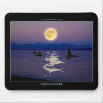 ORCA MOON Fantasy Mousepad by RavenSpiritPrints ORCA MOON Fantasy Mousepad