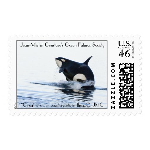 Orca Postage Stamp
