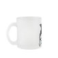 Orca Santa Frosted Glass Mug