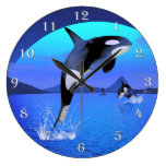 Orca Wall Clock