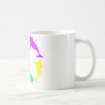 Orca Whale Circle in Five Colors mugs