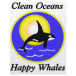 Orca Whale Clean Oceans Happy Whales Letterhead Template