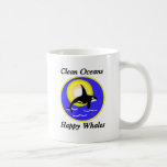 Orca Whale Clean Oceans Happy Whales Mug