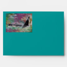 Orca Whale Orcinus Cloud Fantasy Envelope