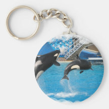 Orca Whales Keychain